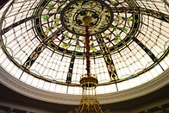 16 Gallery 951 is crowned by a stained-glass dome that originally formed a skylight in the Lehman home - Robert Lehman Collection New York Metropolitan Museum Of Art.jpg